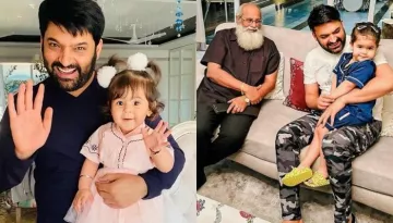 Kapil Sharma's 'Beti', Anayra Steal Hearts With Her Antics As She Meets Writer, V. Vijayendra Prasad