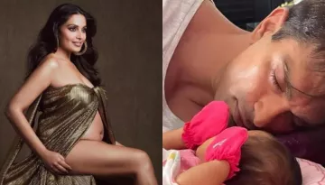 Bipasha Basu's Baby Girl, Devi Receives A Cutesy Christmas Dress With A Bow From 'Maasi'