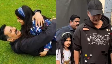 Akshay Kumar Makes Rare Public Appearance With Daughter, Nitara, Turns Protective As Paps Swarm Them