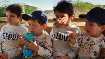 Saba Ali Khan Gives A Sneak Peek Into Taimur Ali Khan And Jehangir Ali Khan's Cute Conversation