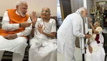 PM Modi's 100-Year-Old Mother, Heeraben Modi Admitted To Hospital After Her Health Deteriorated