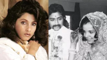 Throwback Picture Of Dimple Kapadia Taking A Close Look At Mumtaz's Ring On Her Wedding Day