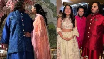 Anant Ambani's Fiancee, Radhika Merchant Looks Pretty In A Floral Lehenga For Post Engagement Bash