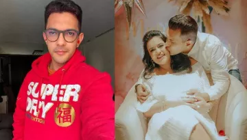 Aditya Narayan Shares Pictures With Shweta From Baby Shower, The Latter Flaunts Her Baby Bump