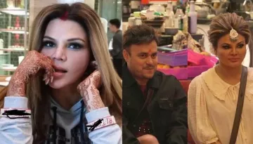 Rakhi Sawant Kisses Her Hubby, Riteish In Public, The Latter Can't Stop Blushing [Video Inside]