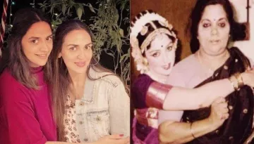 Esha Deol And Ahana Deol's Throwback Priceless Pictures With Their Mom, Hema Malini And Late 'Nani'