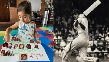 Inaaya Naumi Kemmu Makes An Adorable Card For Grandpa, Late Mansoor Ali Khan On His 81st Birthday
