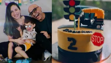 Raghu Ram Celebrates His Son's Second Birthday, Cuts A Unique Auto-Themed Cake