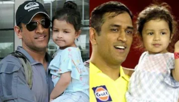Throwback Picture Of MS Dhoni And Sakshi Dhoni With Their Few Days Old Daughter, Ziva Singh Dhoni