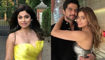 Shamita Shetty's Birthday: BF Raqesh Bapat Lifts Her In His Arms, Actress Stuns In A Metallic Dress