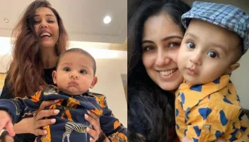 Neeti Mohan's 8 Months Old, Aryaveer Enjoys A Playdate With Harshdeep Kaur's 11 Months Old, Hunar