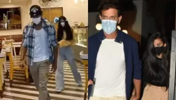 Hrithik Roshan Spotted Again With Saba Azad, Netizens Age Shame Them And Say 'Oh Baap Beti Hain'