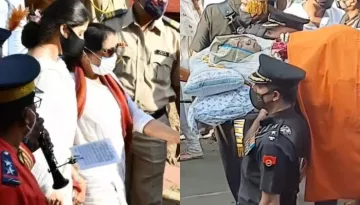 Asha Bhosle Bids An Emotional Goodbye To Sister, Lata Mangeshkar As She Got Draped In Tricolour