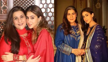 Sara Ali Khan Wishes Mom, Amrita Singh On 64th B'day With Pictures Showing Their Uncanny Resemblance
