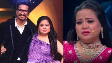 Preggers Bharti Singh Couldn't Stop Her Tears Seeing Her Love Story With Haarsh Limbachiyaa On Stage