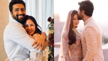Katrina Kaif Hugs Vicky Kaushal Cosily As They Celebrate 1st Valentine's Day Post-Wedding [Pictures]