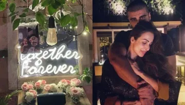 Malaika Arora And Arjun Kapoor's Valentine's Day: From Customised Surreal Decor To A Courtyard Date