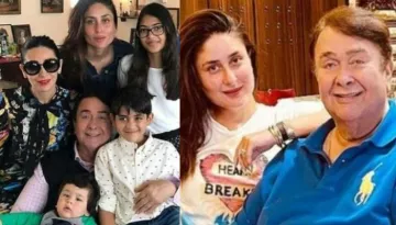 Kareena Kapoor Khan Posts A Photo With Daddy, Randhir Kapoor, Guess Who Is Photobombing It