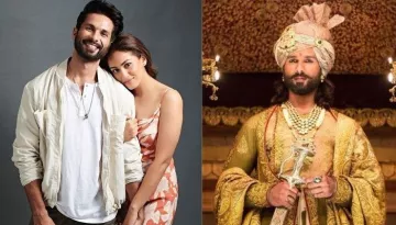 Mira Rajput's Unseen Photo With Shahid Kapoor When She Visited Him On The Sets Of 'Padmaavat'
