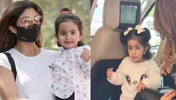 Shilpa Shetty Twins In White With Her Daughter, Samisha, The Mother-Daughter Duo Makes Heads Turn