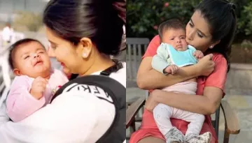 Charu Asopa's Daughter, Ziana Enjoys First Flight, The Little Munchkin's Expressions Are Unmissable