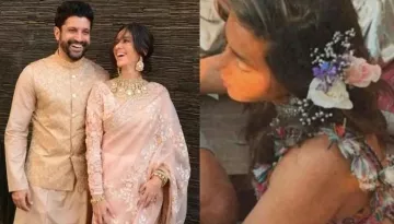 Farhan Akhtar's Unseen 'Mehendi' Picture, Bride, Shibani Dandekar Had Applied 'Henna' On His Hand