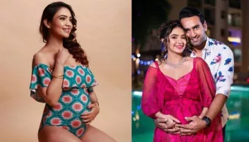 Preggers Pooja Banerjee Shares Surreal Glimpses From Maternity Shoot, Caresses Her Baby Bump
