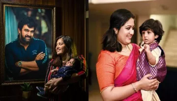 Late Chiranjeevi Sarja's Wife, Meghana Shares A Video Of Their Son, Rayaan As He Says 'Papa'