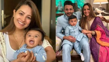 Anita Hassanandani Calls Son, Aaravv, Papa's Look Alike, Takes A Sarcastic Dig At His Bond With Dad