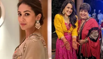 'Bhabhi' Mira Kapoor Flaunts Her Minimal Look, Stuns In A Cape Set At 'Nanad', Sanah's 'Mehendi'