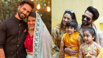 Shahid Kapoor's Kids, Misha And Zain Accompanied Their 'Bua', Sanah Kapur At Her 'Chooda' Ceremony
