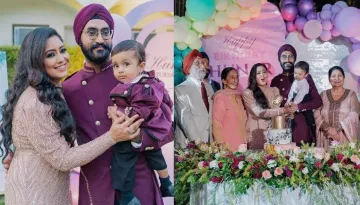 Harshdeep Kaur's Son, Hunar's First Birthday Pictures: From A Grand Setup To A Unique Musical Cake