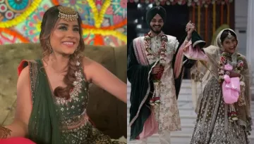 Bhumika Gurung AKA Nimki Mukhiya Marries Shekhar Malhotra, Wears A Unique Olive-Green Lehenga