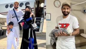 Irfan Pathan Is In Awe Of Son, Suleiman Khan As He Travelled With His Newborn Baby In A Flight