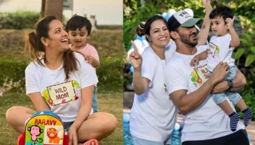 Anita Hassanandani Gives 1-Year-Old Son, Aaravv, Life Advice, Reveals Hubby, Rohit Will Not Like It