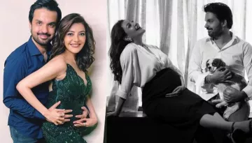 Mommy-To-Be, Kajal Aggarwal Looks Adorable As She Flaunts Her Baby Bump While Holding Her Pet Dog