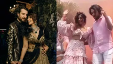 Shama Sikander Enjoys A Pool Party With Her Hubby-To-Be, James, She Dolls Up In A Floral Outfit