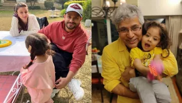 Soha Ali Khan's Daughter, Inaaya Looks Cute As She Dances With 'Daadu' In An Unseen Picture