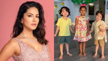 Sunny Leone Discloses Daughter, Nisha's Bond With Brothers, Noah And Asher, Calls Her 'Mini Mama'
