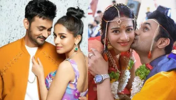 Amrita Rao Shares Pictures From Hush-Hush Secret Wedding With RJ Anmol, Looked Pretty In A Red Saree