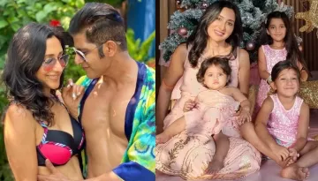 Karanvir Bohra's Wife, Teejay Stranded At Airport With Their 3 Kids, Not Allowed To Board The Flight