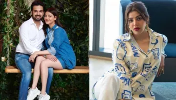 Kajal Aggrawal Flaunts Her Full Grown Baby Bump While Doing Morning Exercise In A Luxurious Resort