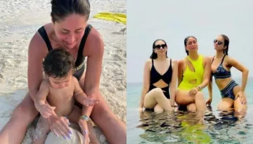 Kareena Kapoor Shares A Serene Picture From Her Spring Break In Maldives With Karisma And Their Kids
