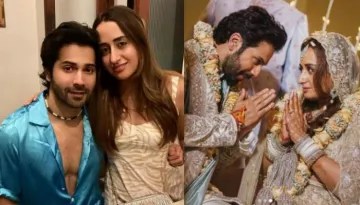 Varun Dhawan Shares A Pic With Wifey, Natasha Dalal And 'Bhediya' Team From Their Holi Celebration