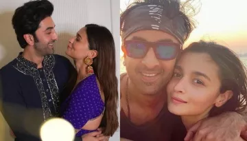 Ranbir Kapoor Reacts To The Paparazzi While Posing With Alia Bhatt At Airport, And It's Hilarious
