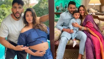 Anita Hassanandani's Son, Aaravv Reddy Says 'Papa' While Singing Birthday Song For Rohit Reddy