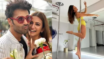 Kriti Kharbanda Shares A Stunning Pole Dance Video, Pulkit Samrat's Cute Reaction Is Unmissable