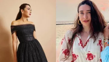 Karisma Kapoor Stuns In An Affordable White Printed Kaftan Dress Worth Rs. 6K