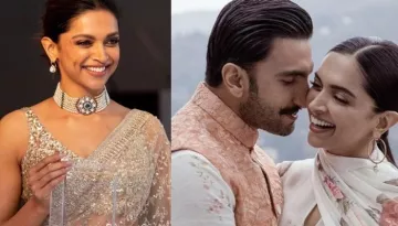 Deepika Padukone Grabs Eyeballs In A Sabyasachi Saree, Posing With Ranveer Singh In TIME100 Event
