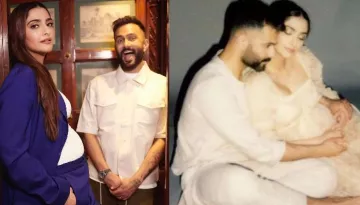 Mommy-To-Be, Sonam Kapoor Shares Mushy Pictures With Hubby, Flaunts Her Baby Bump In A Cute Dress